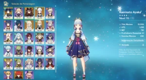 Andarilho + Hutao + Ayaka - Genshin Impact