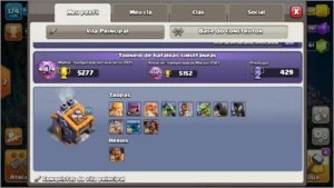 CoC CV13 (principais defesas full) e CC9 (full c 5k troféus) - Clash of Clans
