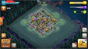 CoC CV13 (principais defesas full) e CC9 (full c 5k troféus) - Clash of Clans