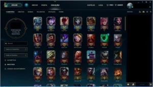 CONTA LEAGUE OF LEGENDS 659 SKINS LOL