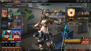 Conta Crossfire 17 Vips tormenta L.a Top 100