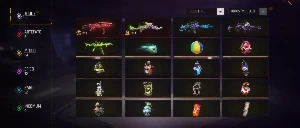 Conta free fire com passes antigos e Itens raros