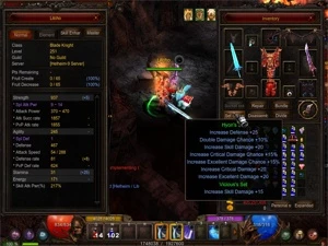 Acc mu global Bk - Hellheim - MU Online