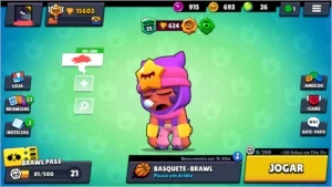 Conta Brawl Stars 15500 Trofeus 37/48