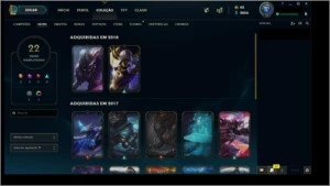 Conta de Lol Gold I - League of Legends