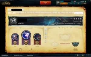 CONTA LOW ELO-BORDA PRATA - League of Legends LOL