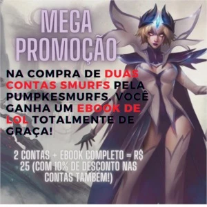 Contas LOL lvl 30 unrk - League of Legends