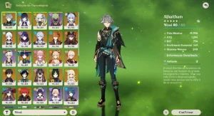 Conta Ar 58 Com 24 Personagens 5* E 5 Armas 5* - Genshin Impact