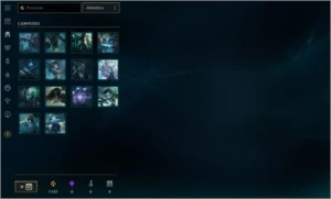 Conta com 780 skins - League of Legends LOL