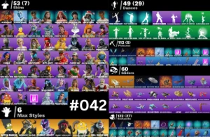 Contas de Fortnite | 53 skins | Juice Wrld | Margem Simpson