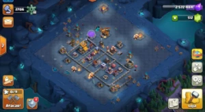 Clash of clans cv11 com 6 construtores