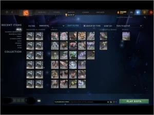 Conta com BP lvl 281 - DOTA 2
