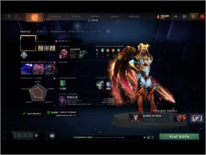 Conta com BP lvl 281 - DOTA 2