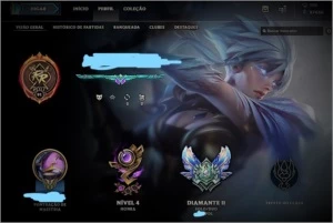 Diamante II - 363 skins - League of Legends LOL