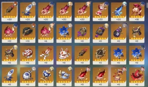 CONTA AR 54 COM 7 PERSONAGENS 5 ESTRELAS ⭐⭐⭐⭐⭐ - Genshin Impact