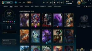 conta de lol 11 anos muita skin - League of Legends