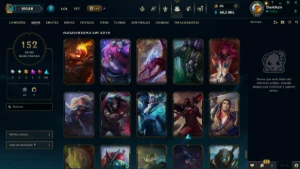 conta de lol 11 anos muita skin - League of Legends