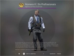 Agente Número K | os profissionais - Counter Strike CS