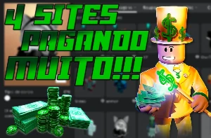 Sites que pagam muitos robux - Roblox
