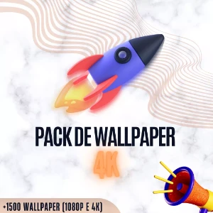 Pack Wallpaper 4K Mobile & Pc (ENTREGA AUTOMÁTICA) - Outros