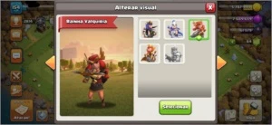 CV12 SEMI FULL CLASH OF CLANS COC TH12 BEM UPADA 8 SKINS