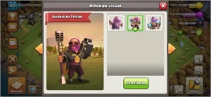 CV12 SEMI FULL CLASH OF CLANS COC TH12 BEM UPADA 8 SKINS
