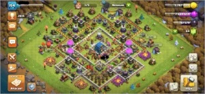 CV12 SEMI FULL CLASH OF CLANS COC TH12 BEM UPADA 8 SKINS