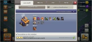 CV12 SEMI FULL CLASH OF CLANS COC TH12 BEM UPADA 8 SKINS