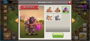 CV12 SEMI FULL CLASH OF CLANS COC TH12 BEM UPADA 8 SKINS