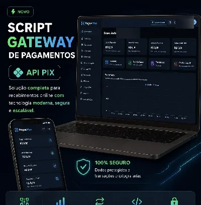 Script Gateway de Pagamentos API PIX + Instalação - v4 - Outros