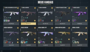 Conta Valorant 109 Skins