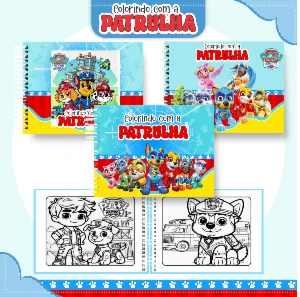 Arquivo Digital Livro de colorir Patrulha Canina – PDF - eBooks