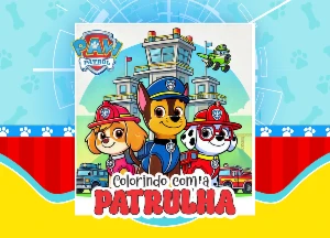 Arquivo Digital Livro de colorir Patrulha Canina – PDF - eBooks