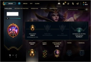 Conta ouro 2 com 32 skins e 69 champs - League of Legends LOL