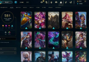 Conta Lol Rara Full Acesso - Lvl 699 - 281 Skins E Chromas!! - League of Legends