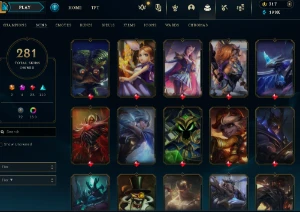 Conta Lol Rara Full Acesso - Lvl 699 - 281 Skins E Chromas!! - League of Legends