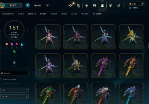 Conta Lol Rara Full Acesso - Lvl 699 - 281 Skins E Chromas!! - League of Legends