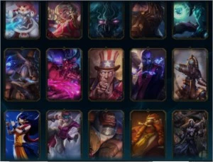Conta gold com Pax Sivir e Varios - League of Legends LOL
