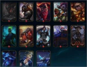 Conta gold com Pax Sivir e Varios - League of Legends LOL