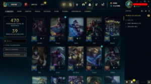 Conta LOL LVL 294 | 152 Campeões| 106 Skins | 2.5K RP| 2015 - League of Legends