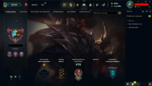 Conta LOL LVL 294 | 152 Campeões| 106 Skins | 2.5K RP| 2015 - League of Legends
