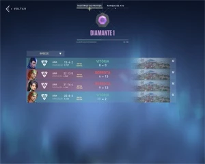 CONTA VALORANT PLATINA OU DIAMANTE COM MAIS DE 100 COMPS