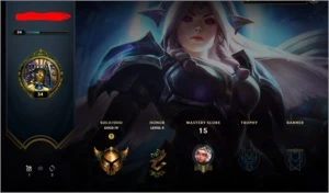 CONTA LOL GOLD 4 WINRATE ALTO - League of Legends