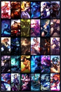 Conta Mestre LoL 30 skins, 63 campeões, 27 skins espolio. - League of Legends