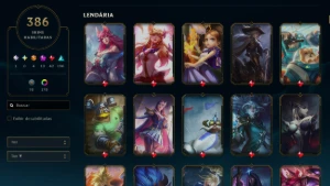 Conta Diamante Iv Solo/Duo - 386 Skins - Full Acesso - League of Legends LOL