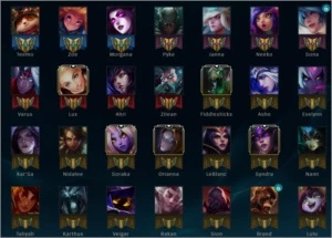 Conta League of Legends, 23 skins, 56 champs, 11k de IP LOL