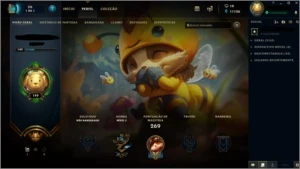 Conta League of Legends, 23 skins, 56 champs, 11k de IP LOL