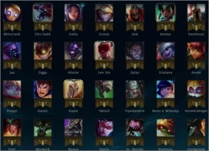Conta League of Legends, 23 skins, 56 champs, 11k de IP LOL