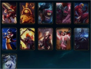 Conta League of Legends - Platina IV - Level 317 - 45 Skins LOL