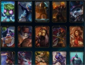 Conta League of Legends - Platina IV - Level 317 - 45 Skins LOL